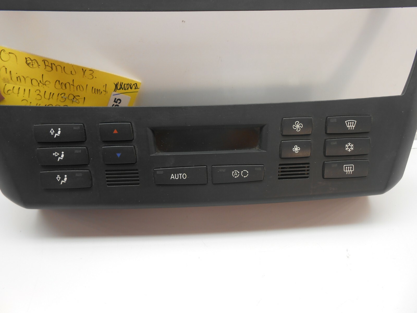 2007 BMW X3 CLIMATE CONTROL UNIT 64113443981 IC 51551 PC0165 eBay