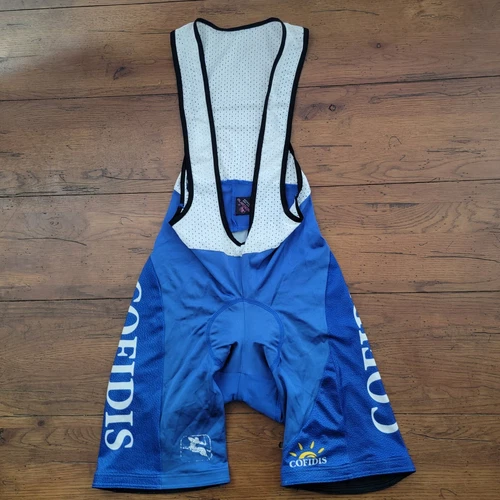 Giordana Mens L-4-50 Cycling Bibshorts Italy 6" 14" (8/10) Thin Pad Large