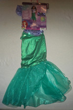 Girl's Disney Princess The Little Mermaid Ariel Costume Outfit Size Small 6-6X