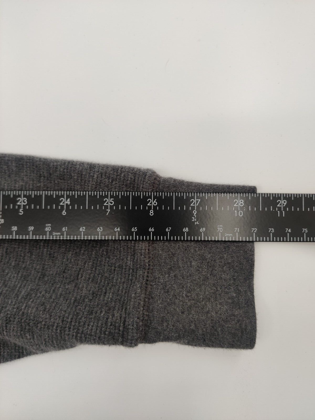 Polo Uomo Ralph Lauren grigio termico LS bianco pony taglia M