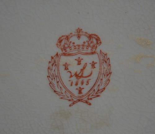 LARGE GILT BRONZE MAIDENS & PTD PORCELAIN FRENCH STYLE URN WONG LEE CHINA 1895 - Picture 23 of 24