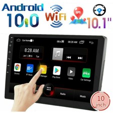 10.1" Quad Core Android 10.1 Car Stereo GPS Navi MP5 Player Radio Double 2 Din