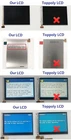 GBA 10 Levels Brightness V2 IPS Backlight LCD Mod & Shell With Clear Red Buttons