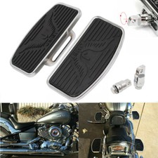Pedales estribos de piso delantero trasero para Harley Sportster XL883 XL1200 Dyna