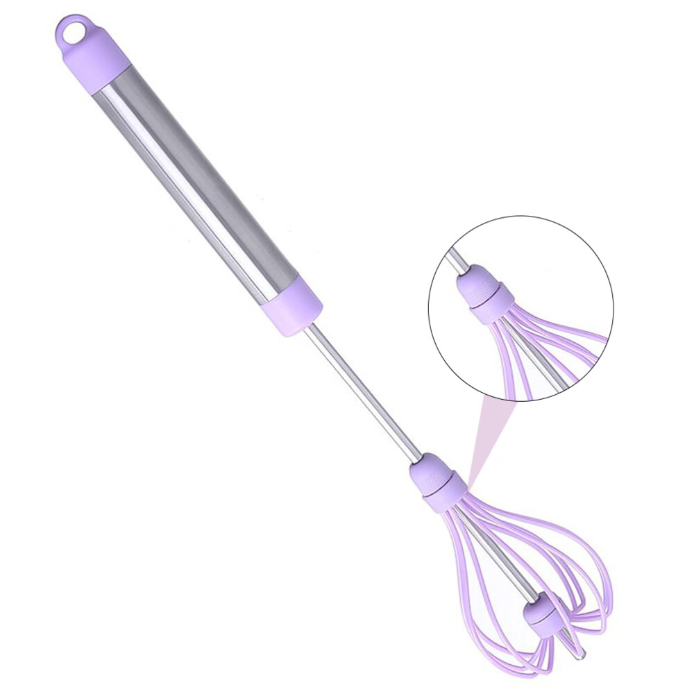 Adjustable Rotation Egg Beater Metal Whisk Mini Hand Held Mixers eBay