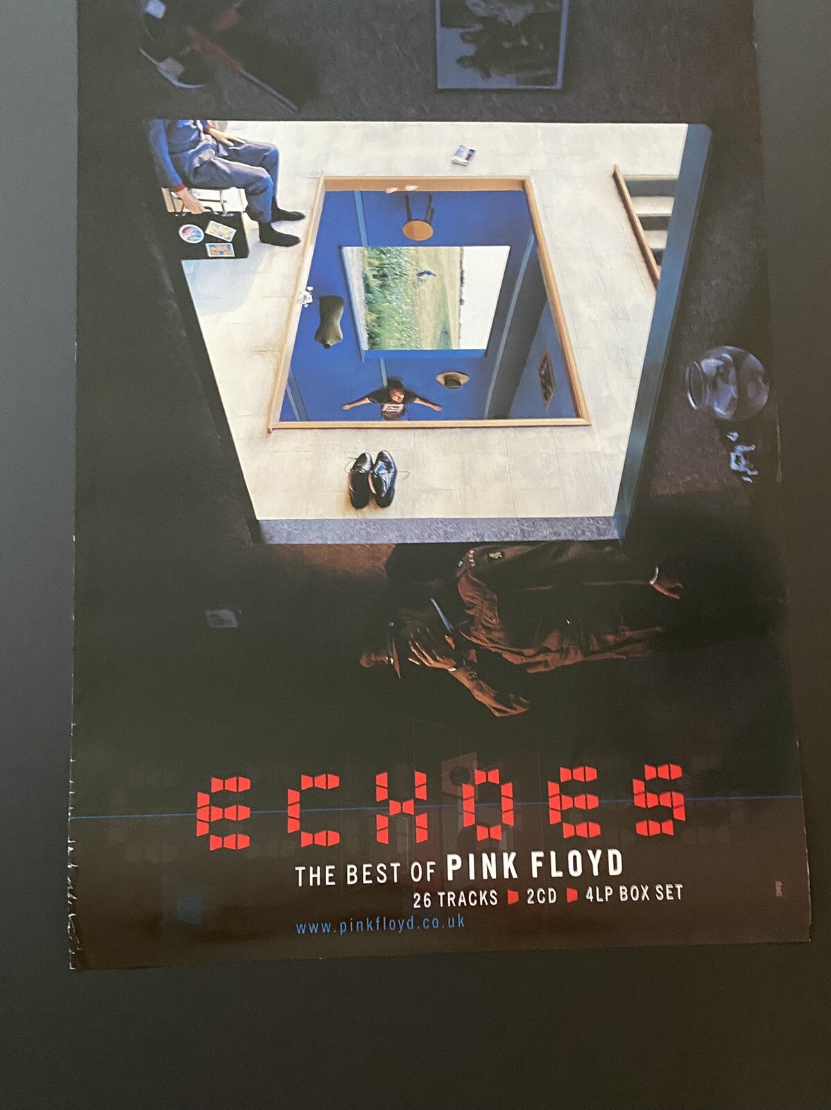 PINK FLOYD ECHOES PROMO POSTER (cd lp vinyl picture disc