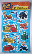 2009 Bob the Builder Sticker package unopen 2 sheets American Greetings
