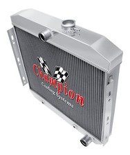 Er 2 Row 1 Tubes Radiator For 1955 1956 Chevrolet Bel Air 6 Cylinder Mount