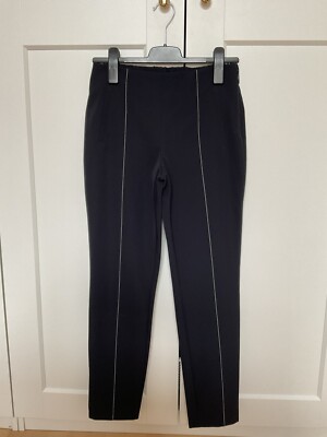 TAIFUN Damen Stretch Hose Gr. 36 Schwarz Neuwertig