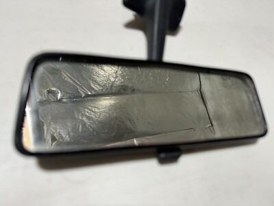 VW MK1 Mk2 Jetta Rabbit Scirocco Roof Interior Rear View Mirror OEM Black