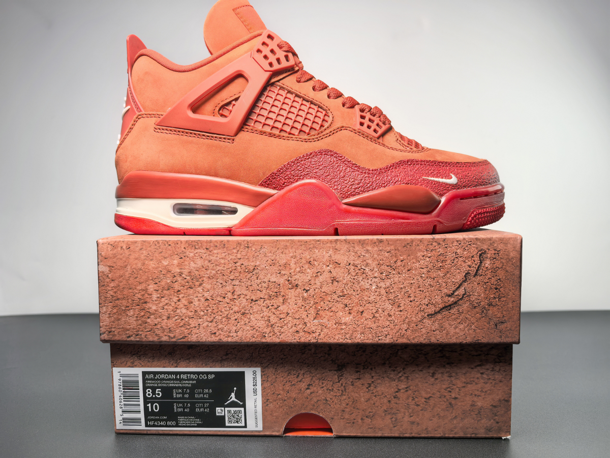 NIKE AIR JORDAN 4 RETRO “orange” 26.5