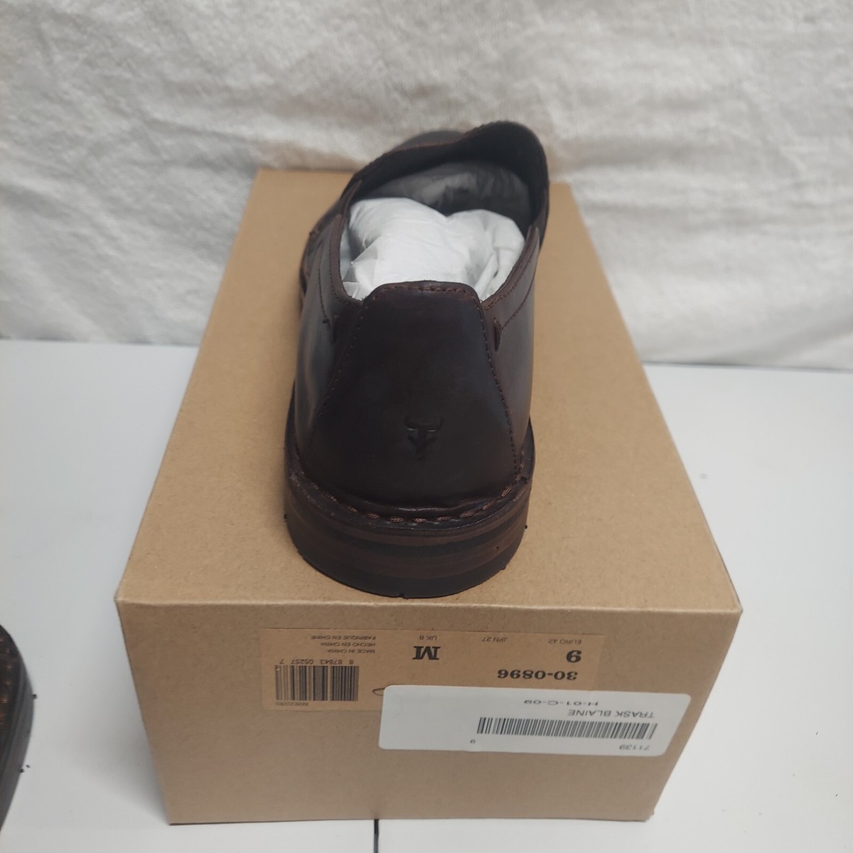 Trask “Blaine” Brown American Steer Trask - Blaine Brown American Steer Leather Loafer main image 2