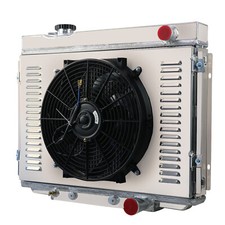 4 Rows Radiator Shroud Fan Fit 1964-1966 Ford Galaxie Small Block 4.3l 4.7l 1965
