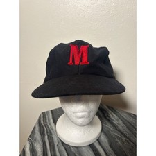 Vintage Marlboro Adventure Team Hat Black Red Embroidered Strapback Cap Vanguard