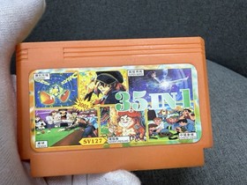 4 pcs. Vintage game cartridges from the 2000s for 8-bit consoles Famicom, Dendy