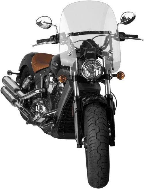 National Cycle Spartan Quick Release Windshield - Clear Motorcycle Street N21303 - Image 2 of 4