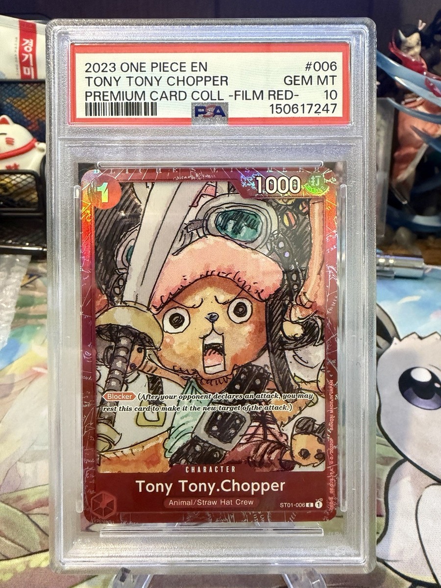 One Piece Film Red English Sequential PSA 10 Full Set ( New Cert