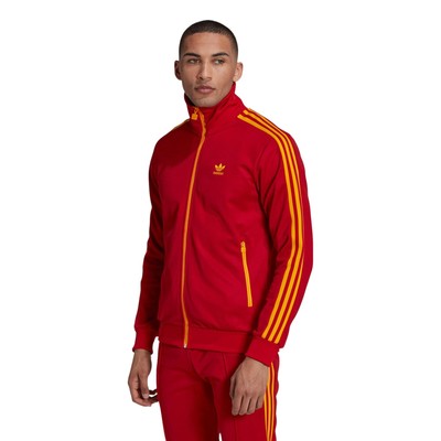 トップス adidas Beckenbauer track jacket red adidas Originals Beckenbauer Track Jacket | Masdings