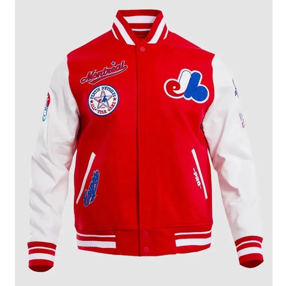 Montreal Expos Bomber Jacket for Men and Women