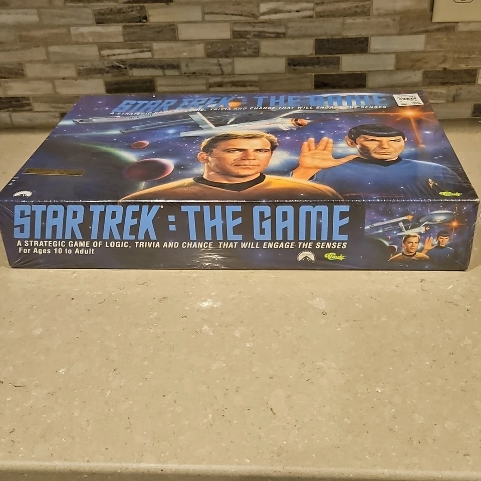 Star Trek: The Game 1992 коллекционное издание настольная игра новый запечатанный - Изображение 4 из 4