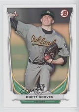 2014 Bowman Draft Brett Graves #DP73 2j3