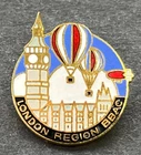 HOT AIR BALLOON Pin Badge LONDON REGION BBAC