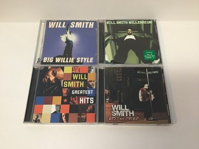 Will Smith CD s 1997-2005 Lot of 4 Big Willie Style,Willennium,Lost and Found