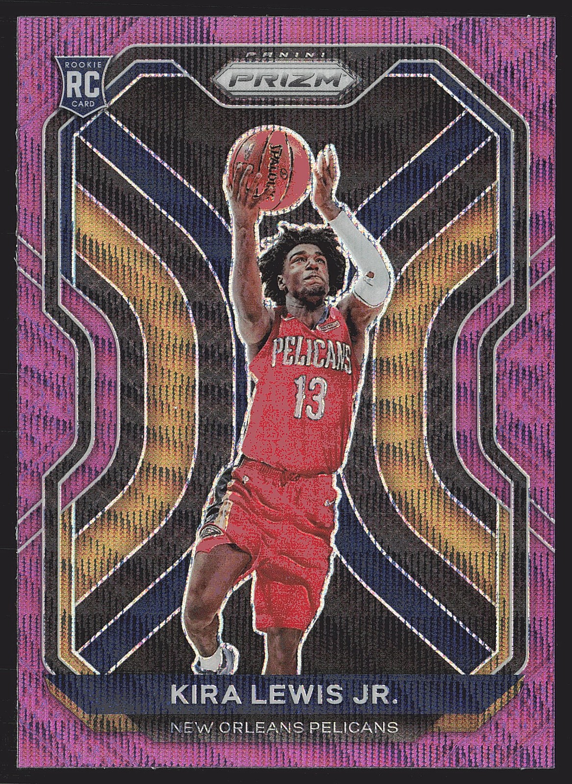 2020-21 Panini Prizm #272 Kira Lewis Jr. Purple Wave Prizms RC