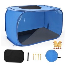 Chicken Brooder Box for Chicks, Pop Up Chick Brooder Kit with Clear Window,