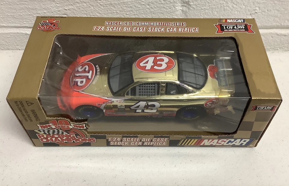 Racing Champions 1999 John Andretti #43 STP Gold Limited 1/24 diecast Foto 2 de 4