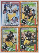 4 Card Lot- Pittsburgh Steelers Score 🏈 (First Ballot HOF Insert & 3 🎃 Cards)