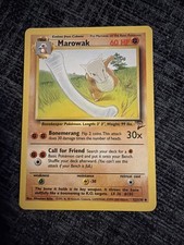 Pokémon TCG Marowak Base Set 2 Card 52/130