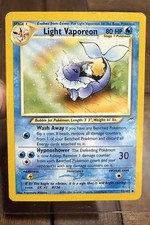 Light Vaporeon - 52/105 - Pokemon Neo Destiny Uncommon Non-Holo Card WOTC on eBay