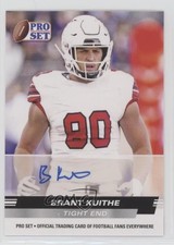 2022 Leaf Pro Set Draft Brant Kuithe #PSA-BK1 Auto 0xe3