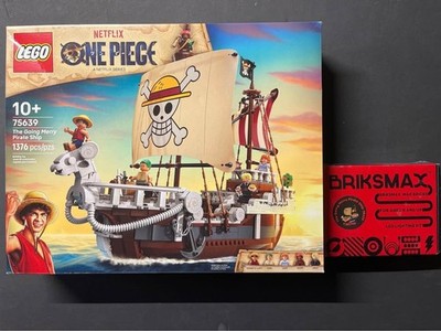 LEGO One Piece Going Merry Pirate Ship 75639 NEW Sealed + BriksMax LED Kit