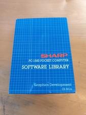 Sharp CE-501A Software Library: Graphic Development, ROM Modul, f. Sharp PC-1500