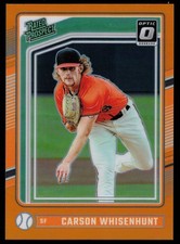 Carson Whisenhunt - 2024 Panini Donruss Optic Orange Prizm /199 #155 (RC)