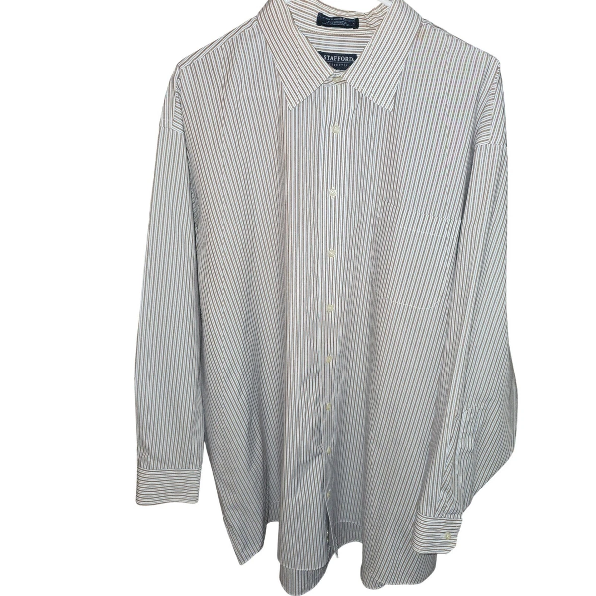 Stafford Big & Tall Dress Shirts for Men for sale | eBay