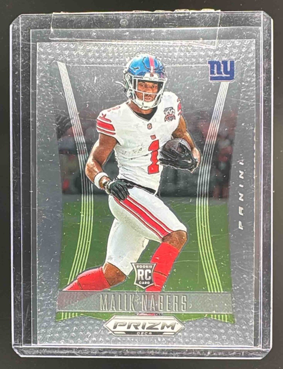 EL.170 Malik Nabers 2024 Panini Prizm Deca #228 Rookie RC