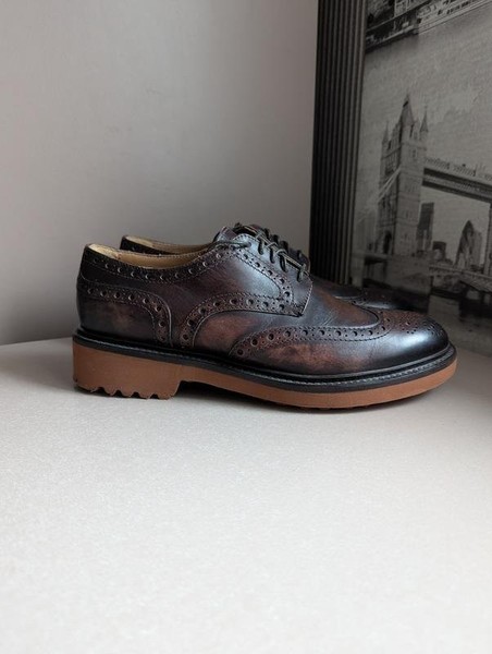 Women Doucal's Heels Brown Leather 37