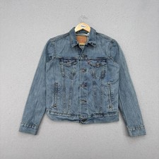 Levi’s Men’s Size S Denim Trucker Jacket 72334 Icy Light Blue Wash