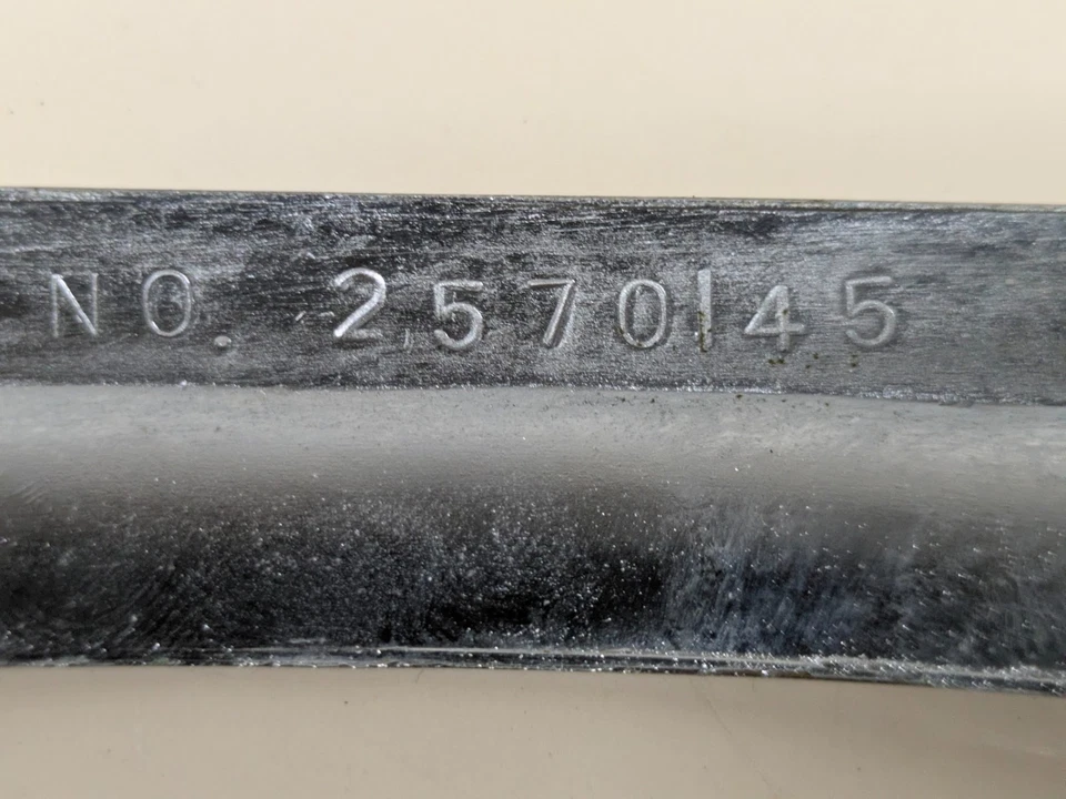 1965 1966 Chrysler 300 Newport New Yorker Lower Gauge Cluster Dash Trim Bezel - Image 4 of 4