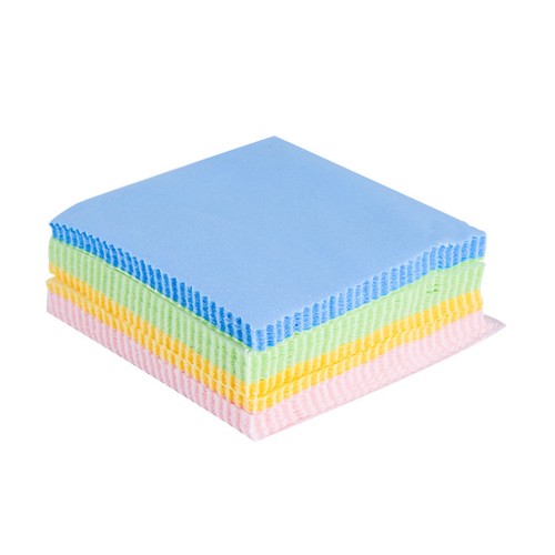 10pcs Microfiber Mobile Phone Screen Camera Lens Glasses Square Cleaning Cloth C - Foto 4 di 7