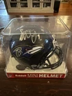Steve McNair Autographed Signed Baltimore Ravens NFL Riddell Mini Helmet