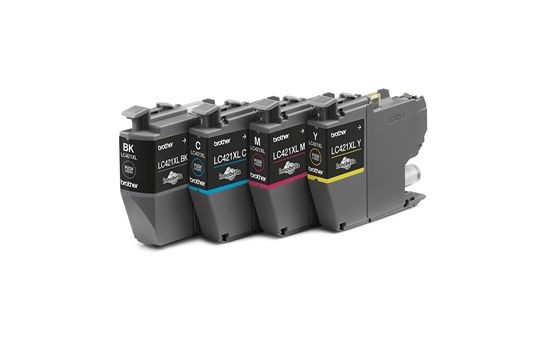 Pack Brother LC421XLVAL encre haute fidélité pour des documents premium