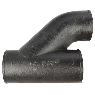 Wye Upright Wye, 3'' Pipe, Female Socket, Cast Iron, 0 Psi, 221650