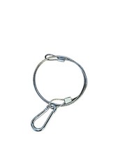 Suspension Wire steel cable with loop 80cm Length - Pack of 4