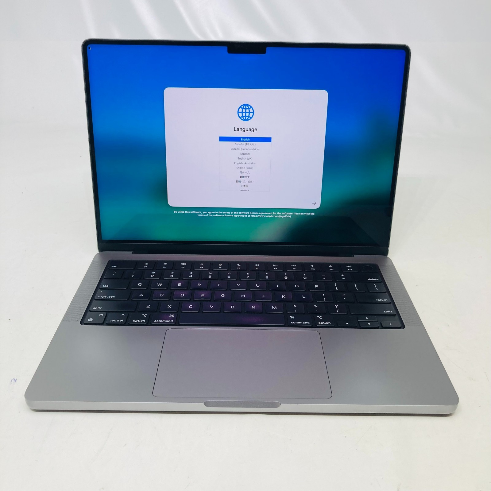 APPLE MACBOOK PRO 14" A2442 M1 PRO 8-CORE 14-CORE 3.2GHz 16GB 512GB SPACE GRAY