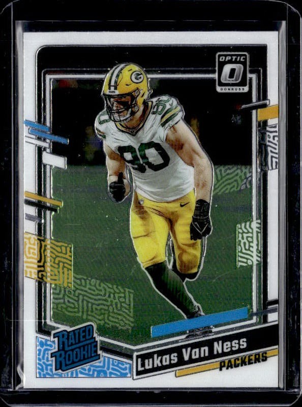 2023 Panini Donruss Optic - Rated Rookie Lukas Van Ness #240 (RC)