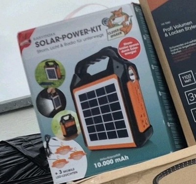 Easymaxx Solar-Power-Kit 10.000 mAh 